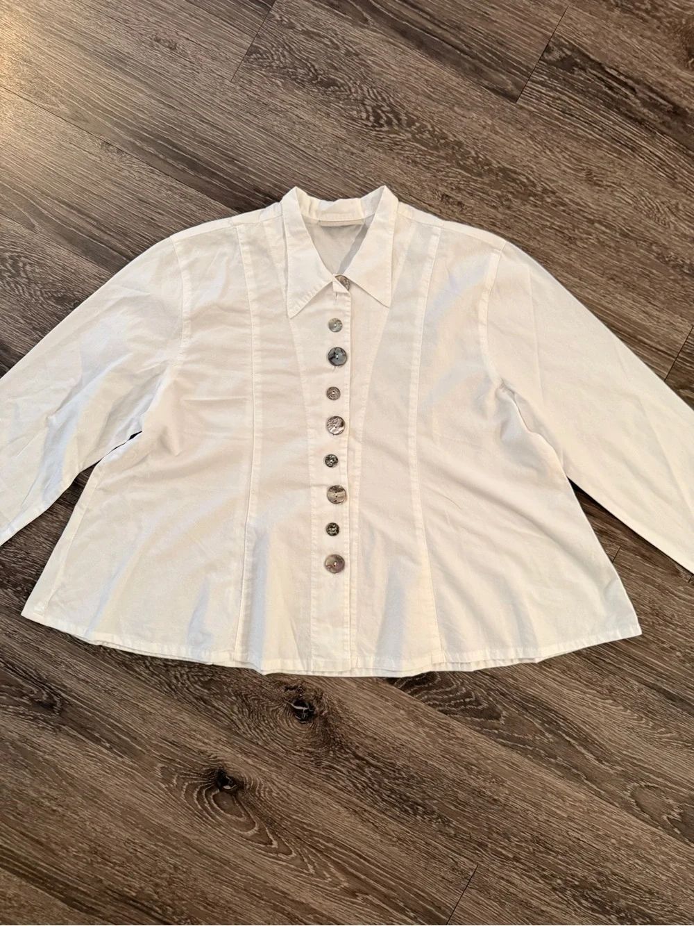 Eleven Stitch Design Button Up - Picture 2 of 9